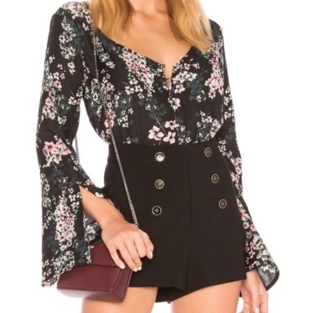 Cupcakes and Cashmere Bell Sleeve Blouse